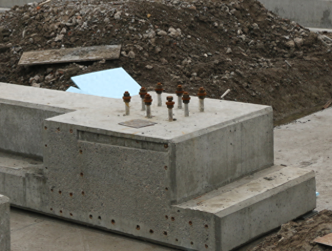 钢结构柱脚灌浆视频_钢柱底部灌浆料_钢结构柱脚灌浆料