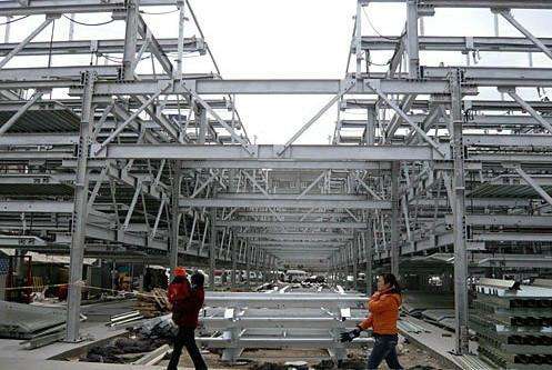 钢结构骨架_钢构骨架梁做法图_钢结构骨架制作价格