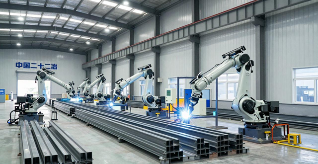 中国二十二冶：智能钢构生产线重塑行业标准，实力破局