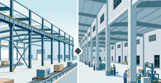 建设厂房钢结构与砖混选择_钢结构厂房造价分析_钢构