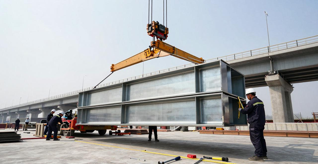 钢结构桥梁优势显著，制造涵盖多环节，设计等工序很关键