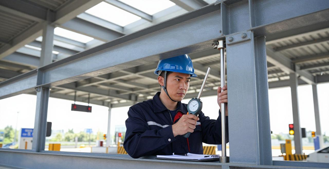钢结构_高速公路收费站钢结构定期检测_收费大棚结构安全检测周期