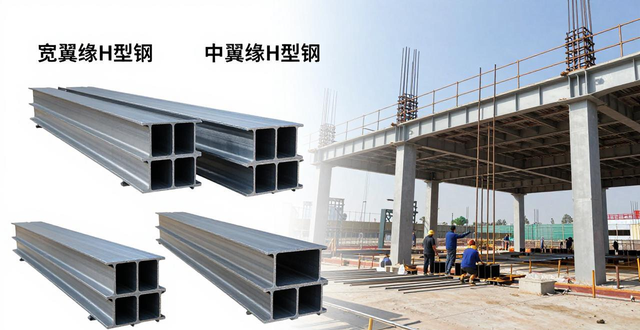 钢构_建筑钢架材料分类_H型钢规格性能