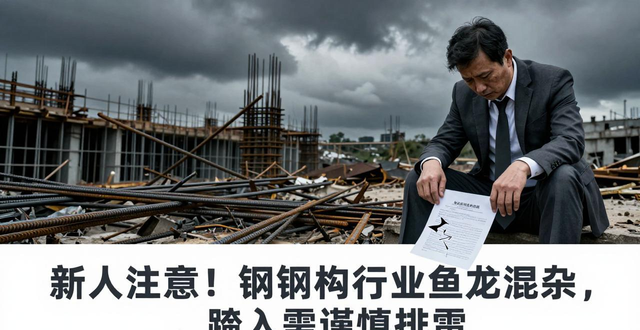 钢结构行业避雷指南_钢结构行业雷区分析_钢结构