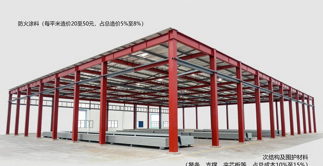 钢构_高荷载大跨度钢结构厂房成本分析_三万平高荷载大跨度钢结构厂房造价