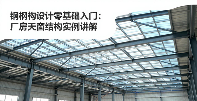 钢结构_简单钢结构设计示例_厂房天窗结构设计