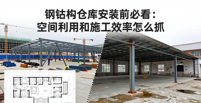 钢结构仓库施工流程_钢结构_钢结构仓库安装