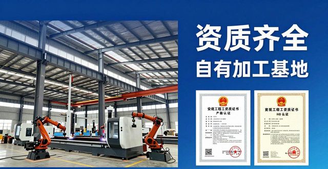 安阳钢结构加工一体化服务_安阳钢结构加工厂资质与产能_钢构