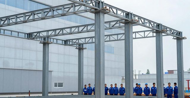 钢构_济宁一建钢结构工程有限公司青年骨干_百年五四精神融入建筑基建