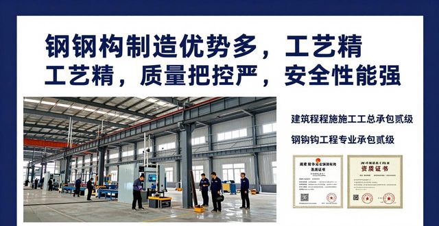 钢结构制造企业推荐河南华丰_钢结构制造工艺特点_钢构