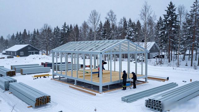 北欧钢结构保温性能_钢结构_北欧抗雪压屋顶设计